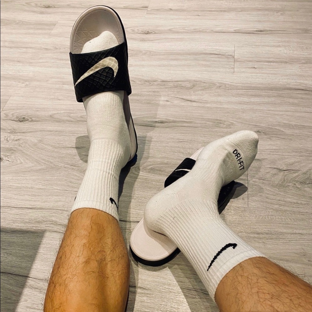 Nike dri-fit running socks.